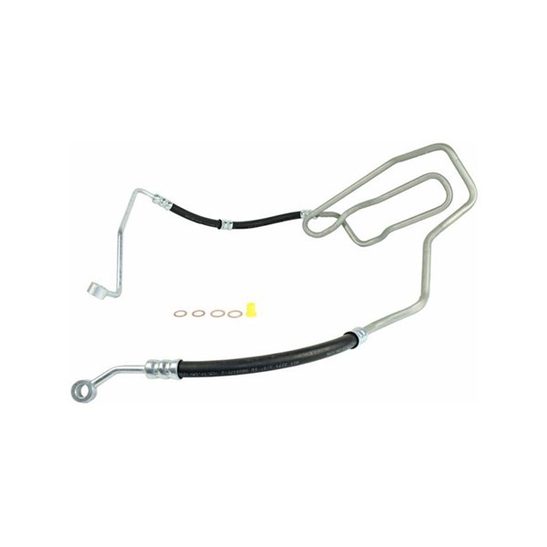 Hydraulikslang, styrsystem, Från hydraulpump till styrväxel