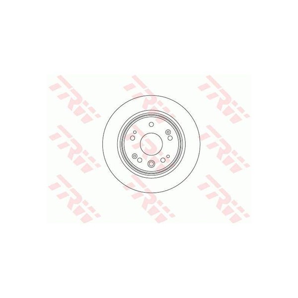 Bromsskiva Solid, Bakaxel Trw DF8083 TRW
