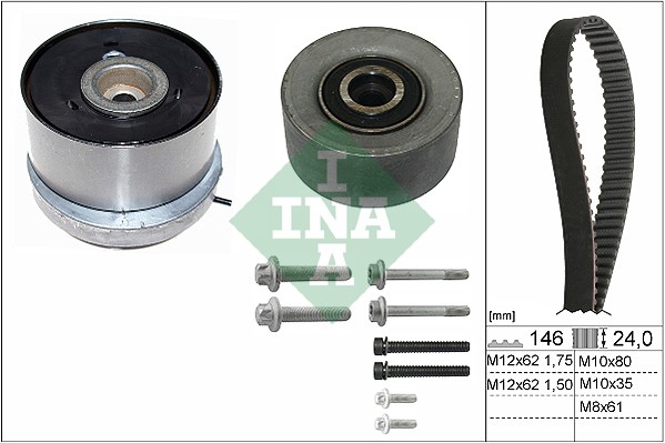 Kamremskit Ina 530 0724 10 INA