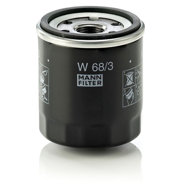 Oljefilter Mann-filter W 68 MANN-FILTER