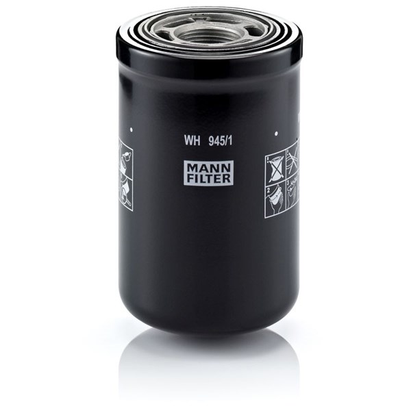 Hydraulikfilter, automatväxellåda Mann-filter WH 945 MANN-FILTER