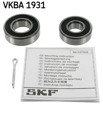 Hjullagersats, Framaxel, Bakaxel Skf VKBA 1931 SKF Hjullagersats, Framaxel, Bakaxel Skf VKBA 1931 SKF