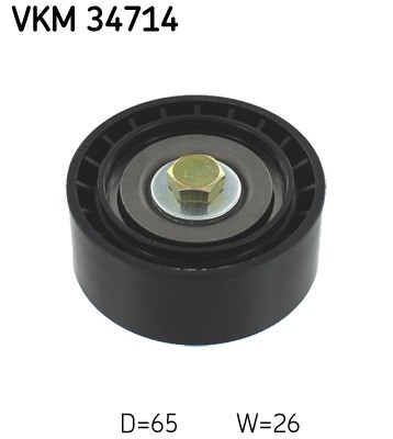 Styrrulle, drivrem, Höger Skf VKM 34714 SKF
