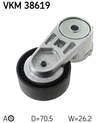 Spännrulle, Drivrem, Mitt Skf VKM 38619 SKF