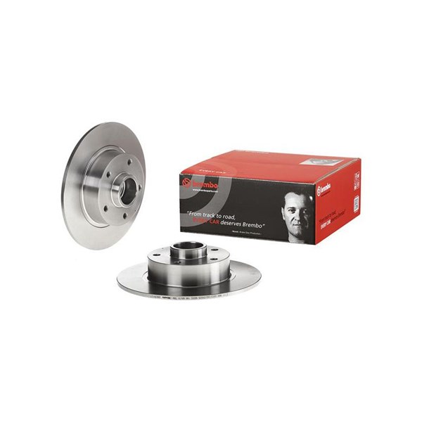 Bromsskiva, Bakaxel BREMBO