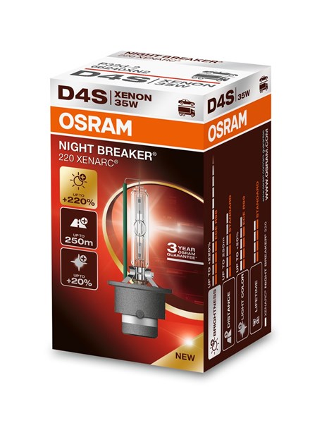 Xenonlampa OSRAM XENARC NIGHT BREAKER LASER D4s P32d-5 OSRAM