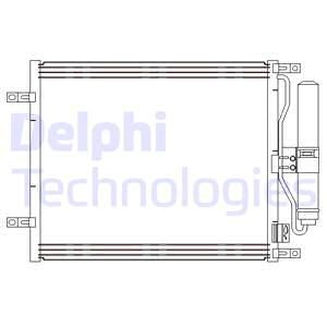 Kondensor, klimatanläggning Delphi CF20245 DELPHI