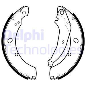 Bromsbackar, sats, Bakaxel Delphi LS2136 DELPHI