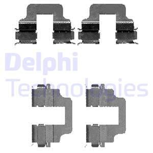 Monteringssats Solid, Bakaxel Delphi LX0473 DELPHI