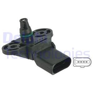 Sensor, insugstryck Delphi PS10123 DELPHI
