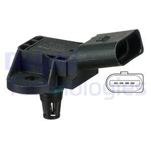 Sensor, insugstryck, Bak Delphi PS10135 DELPHI