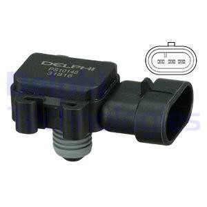 Sensor, insugstryck Delphi PS10148 DELPHI
