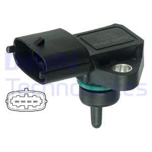Sensor, insugstryck Delphi PS10150 DELPHI