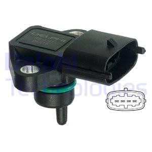 Sensor, insugstryck Delphi PS10151 DELPHI