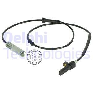 ABS-givare, Sensor, hjulvarvtal Delphi SS10304 DELPHI