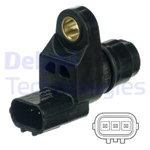 Sensor, kamaxelgivare, Bak, Avgas-/utsläppssidan Delphi SS11144 DELPHI