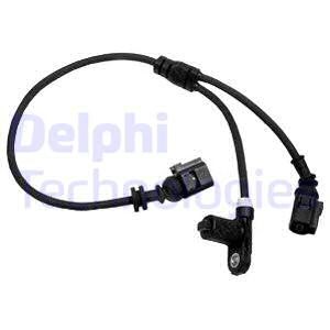 ABS-givare, Sensor, hjulvarvtal, Framaxel, framaxel vänster Delph DELPHI