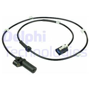 ABS-givare, Sensor, hjulvarvtal, Bakaxel, Vänster Delphi SS20261 DELPHI