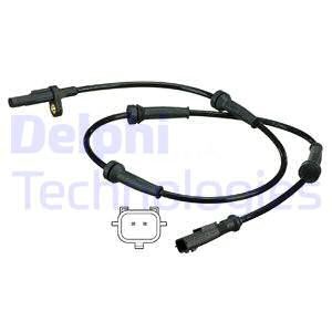 ABS-givare, Sensor, hjulvarvtal, Bakaxel Delphi SS20376 DELPHI