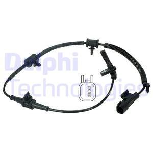 ABS-givare, Sensor, hjulvarvtal, Framaxel Delphi SS20377 DELPHI