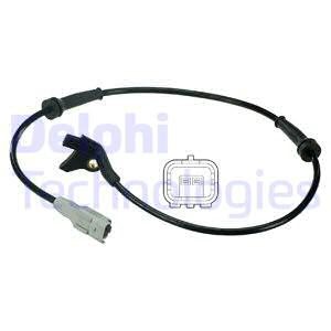 ABS-givare, Sensor, hjulvarvtal, Framaxel Delphi SS20397 DELPHI