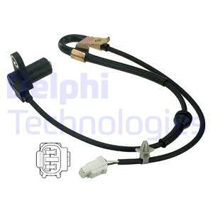 ABS-givare, Sensor, hjulvarvtal Delphi SS20401 DELPHI