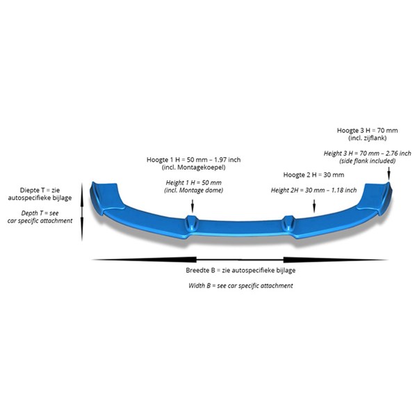 Frontspoiler, Fram Rdx racedesign RD VME46 RDX Racedesign Frontspoiler, Fram Rdx racedesign RD VME46 RDX Racedesign