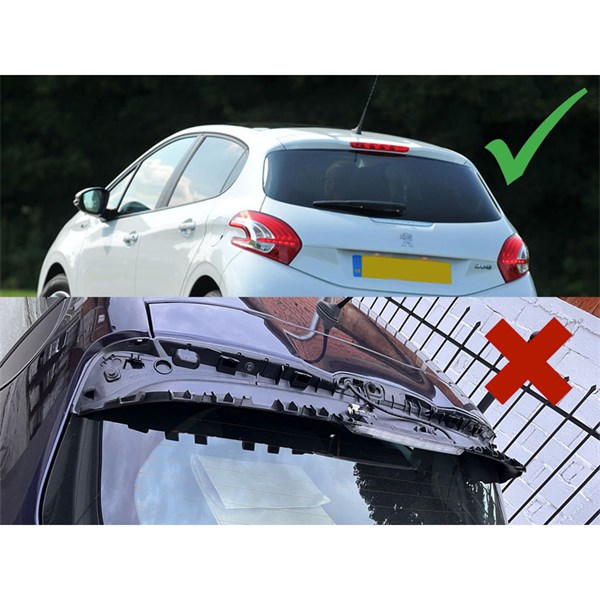Takspoiler, Bak Motordrome TS PE62 Motordrome Takspoiler, Bak Motordrome TS PE62 Motordrome