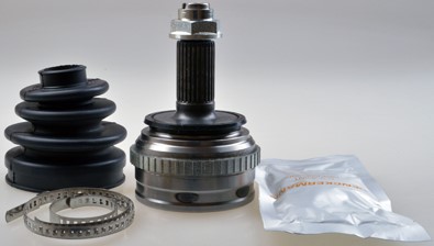 Drivknut, Framaxel, På hjulsidan