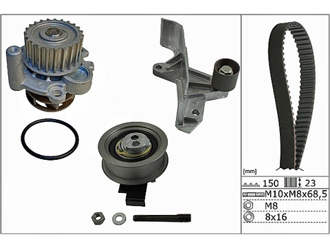 Kamremskit med vattenpump Ina 530 0546 30 INA