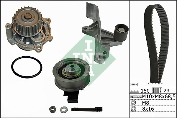 Kamremskit med vattenpump Ina 530 0546 31 INA