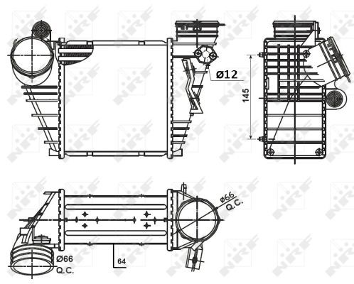 Intercooler Nrf 30936 NRF