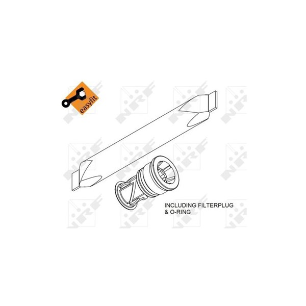 Torkfilter, Fram Nrf 33370 NRF Torkfilter, Fram Nrf 33370 NRF