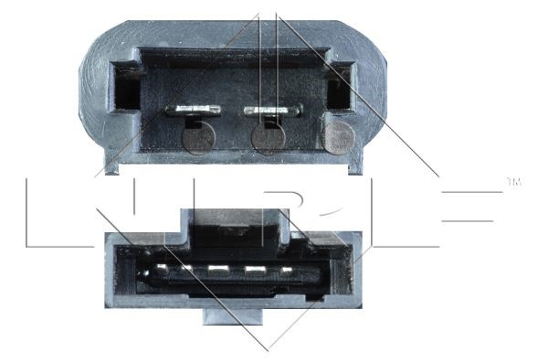 Kupéfläkt 12V, Fram Nrf 34014 NRF