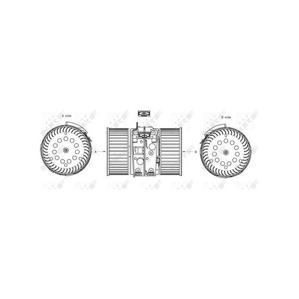 Kupéfläkt 12V Nrf 34161 NRF