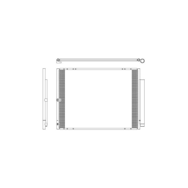 Kondensor, klimatanläggning Nrf 350276 NRF