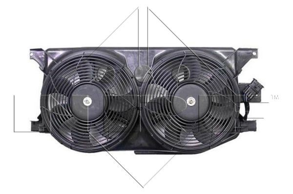 Fläkt, kylare 12V, Höger, Vänster Nrf 47295 NRF