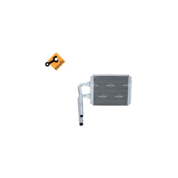 Värmeväxlare, kupévärme Nrf 54329 NRF