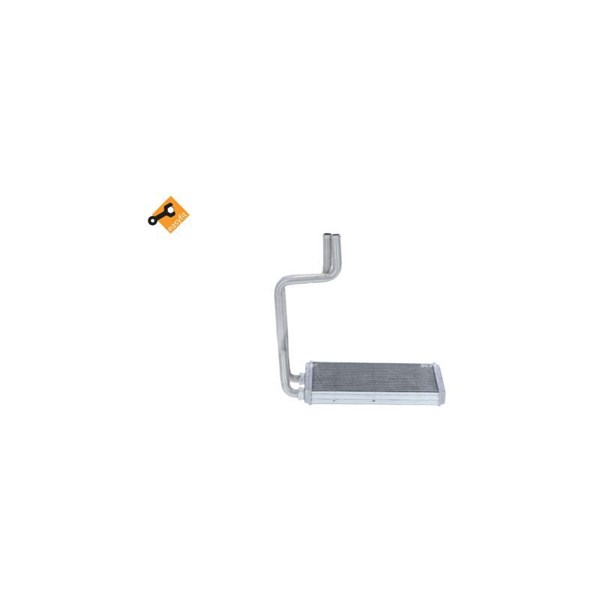 Värmeväxlare, kupévärme Nrf 54337 NRF