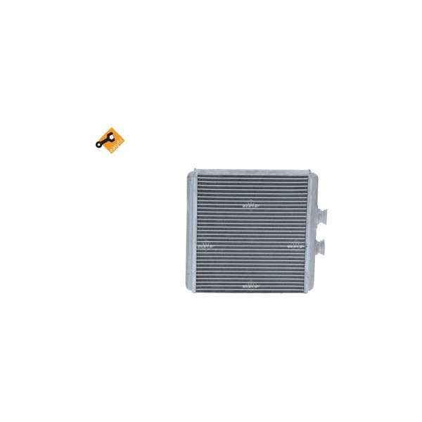 Värmeväxlare, kupévärme Nrf 54338 NRF