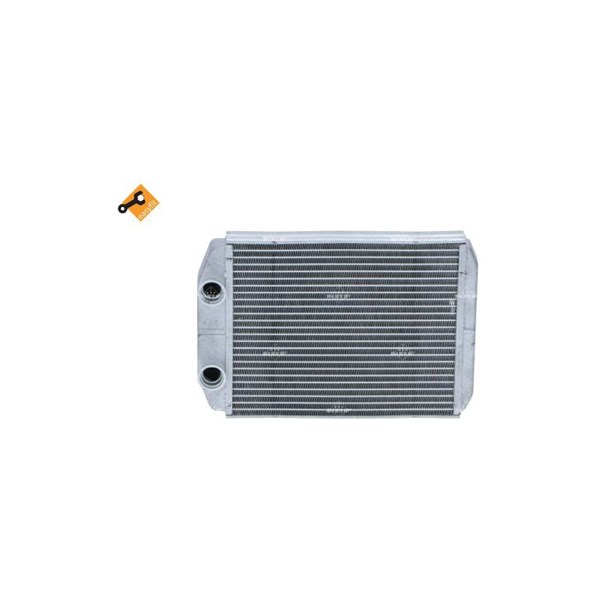 Värmeväxlare, kupévärme Nrf 54357 NRF