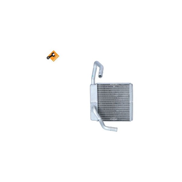 Värmeväxlare, kupévärme Nrf 54358 NRF