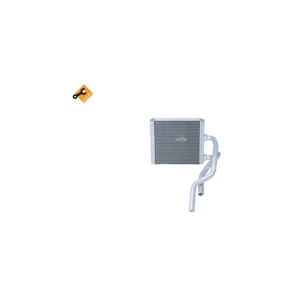 Värmeväxlare, kupévärme Nrf 54362 NRF