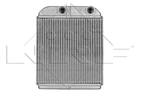 Värmeväxlare, kupévärme Nrf 54363 NRF