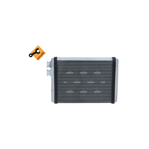 Värmeväxlare, kupévärme Nrf 54380 NRF Värmeväxlare, kupévärme Nrf 54380 NRF