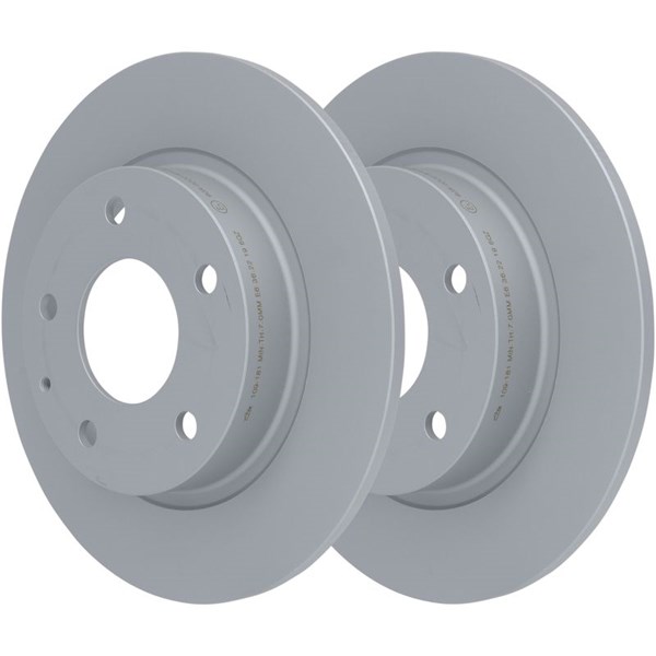 Bromsskiva Solid, Bakaxel Ate 24.0109-0181.1 ATE