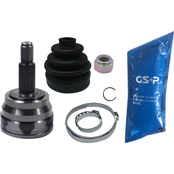 Drivknut, På hjulsidan, Fram, höger eller vänster Gsp 844025 GSP Drivknut, På hjulsidan, Fram, höger eller vänster Gsp 844025 GSP