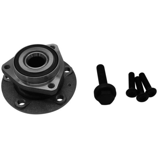 Hjullagersats, framaxel höger, framaxel vänster, Bakaxel höger, B