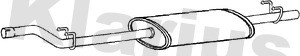 Mittenljuddämpare Klarius 261118 Klarius