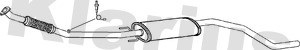 Mittenljuddämpare Klarius 270912 Klarius
